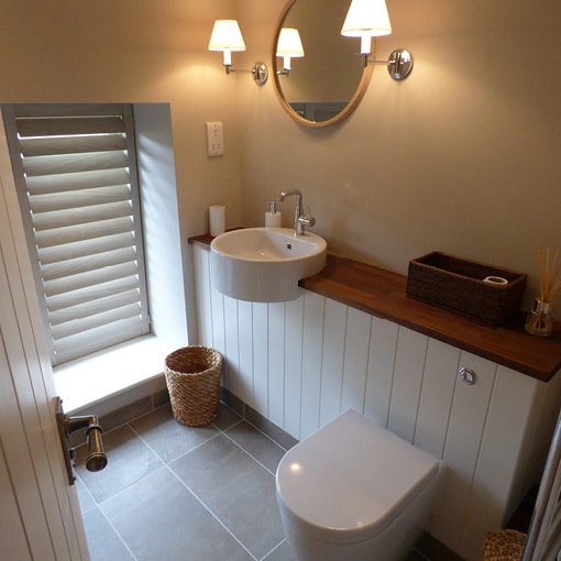 Barn Conversion Build Bathroom